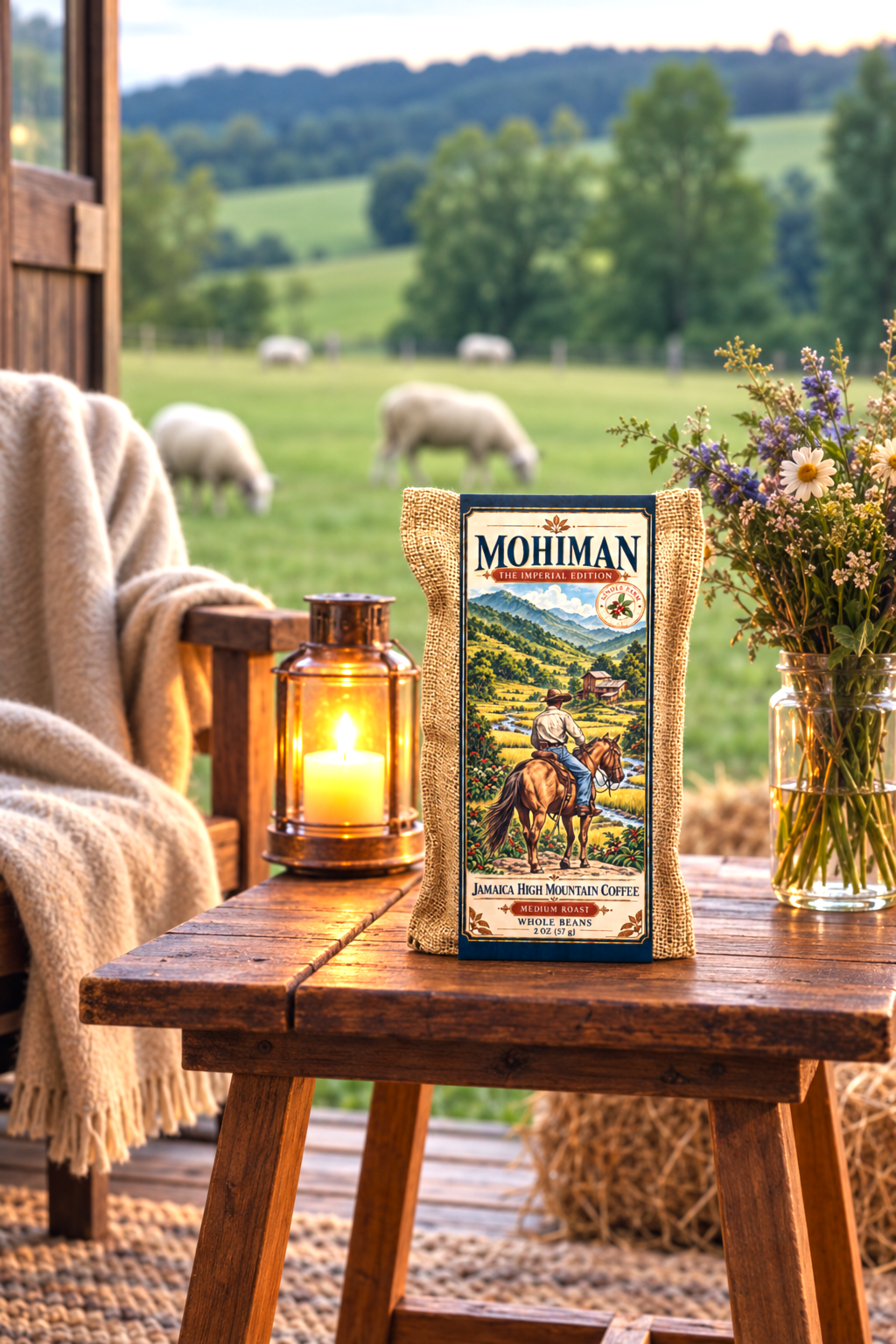 Mohiman Jamaica High Mountain Coffee, Imperial Edition, Medium Roast, Single Farm
